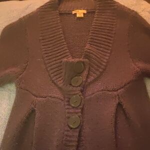 Max Rave Cozy Knit Cardigan with Large Buttons